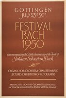 Gottingen Festival Bach 1950