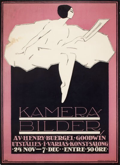 Kamerabilder original poster designed by Kåge, Wilhelm (1889-1960)