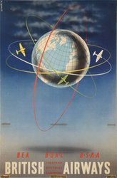 British-Airways-BEA-BOAC-BSAA-SML-original-vintage-poster