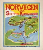 Norwegen via Stettin - Kopenhagen