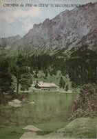 Poprad Lake Popradske pleso Czechoslovakia