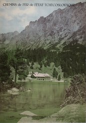 Poprad Lake Popradske pleso Czechoslovakia