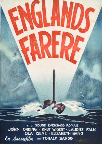 Englandsfarere original poster 