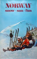 1970 Norway Ski Snow Fun