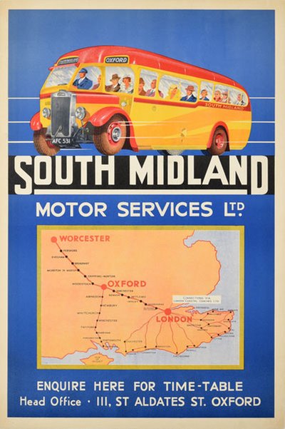 South Midland Motor Bus Services Ltd. original poster 