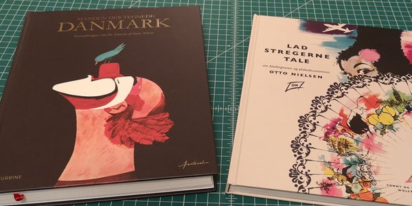 Two great books about two important Danish poster designers