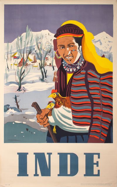 Inde - India original poster 