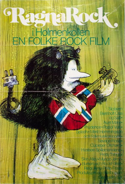 RagnaRock original poster designed by toming