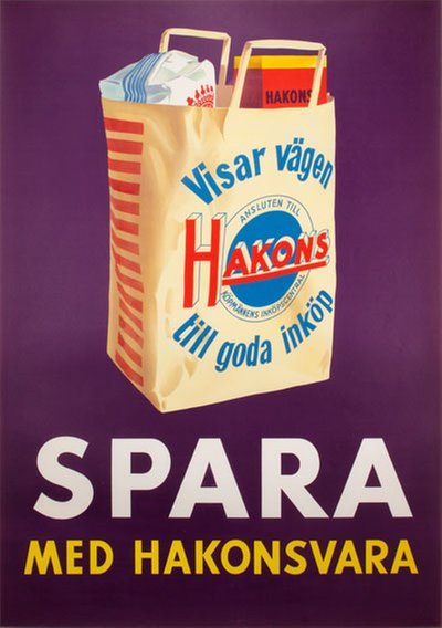 Spara med Håkonsvara original poster 