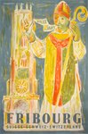 Fribourg Suisse Swiss poster
