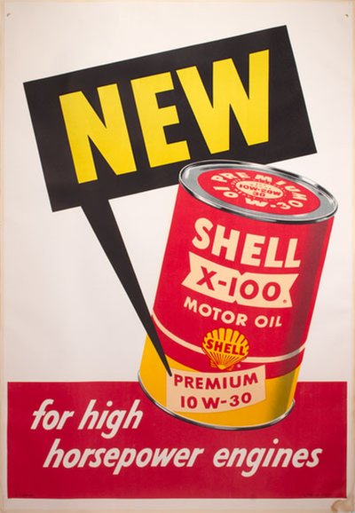 Shell X-100 for high horsepower engines original poster 