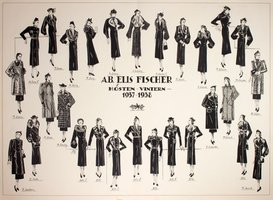 AB Elis Fischer 1937 1938 Winter Collection