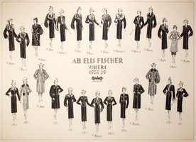 AB Elis Fischer 1938 1939 Winter Collection