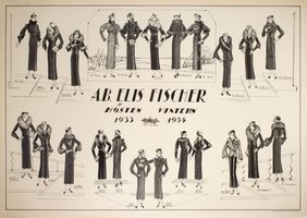 AB Elis Fischer 1933 1934 Autumn Winter Collection