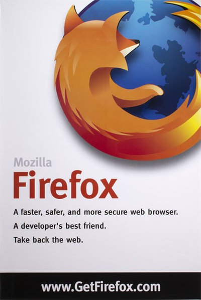 Mozilla Firefox - Take back the web original poster 