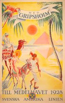 Med Gripsholm till Medelhavet 1928 Svenska Amerika Linien