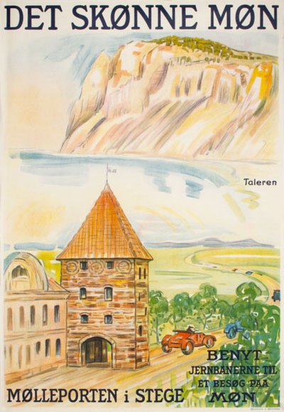 Det Skønne Møn Danmark original poster 