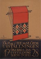 Örebro läns utställning Hemslöjd1928