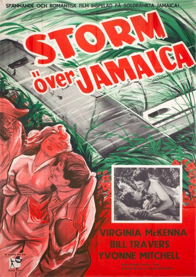 Storm över Jamaica (Passionate Summer) original poster 
