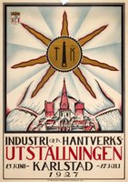 Industri och hantverksutställningen Larlstad 1927