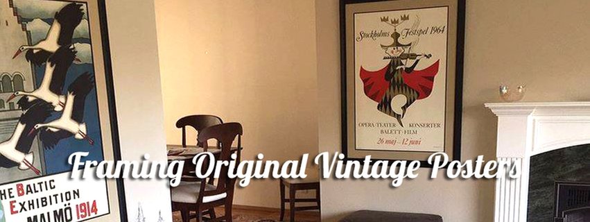 Framing your posters