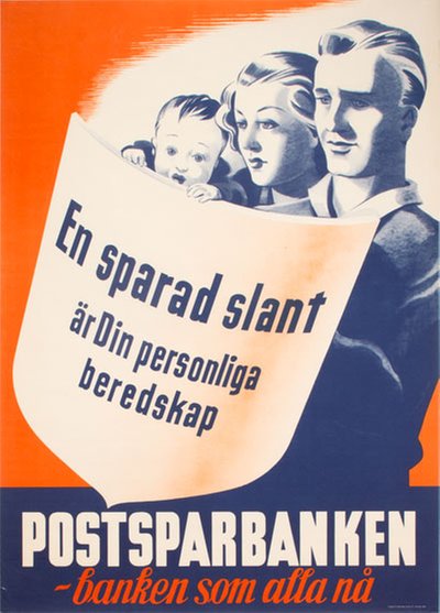 Postersparbanken - Banken som alla nå original poster 