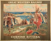 Great Western Railway - Cornish Riviera original vintage poster