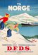 DFDS Norge MS Kronpris Harald poster