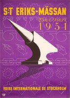 St: Eriks-Mässan Stockholm 1951