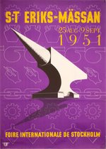 St: Eriks-Mässan Stockholm 1951