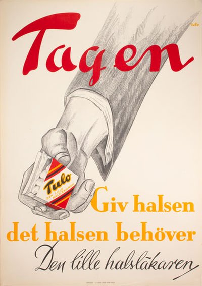 Tag en Tulo original poster designed by Ru Be