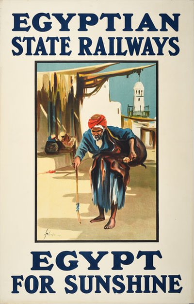 Egyptian State Railways - Egypt for Sunshine original poster 