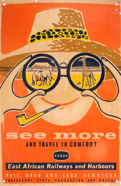 East African Railways and Harbours original poster 