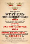 Statens Premieobligationer 1921 1931