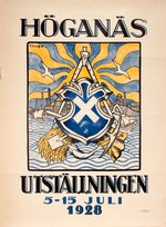 Höganäs Utställningen Juli 1928