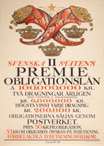 Svenska Statens II Premieobligationslån 1921