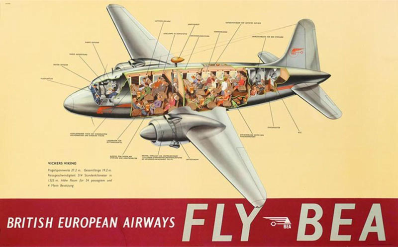 Fly BEA  original poster 