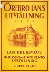 Örebro läns utställning 1928 Lantbruksmöte