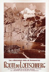 Route du Loetschberg Suisse Switzerland