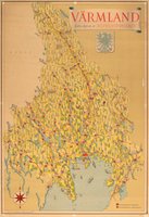 Värmland Map
