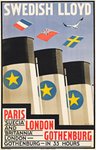 Swedish Lloyd - Paris-London-Gothenburg