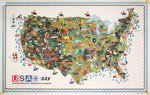 Scandinavian Airlines System USA Map