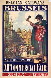 Beligian Railways Brussels XIIth Commercial Fair