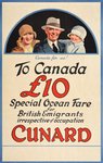 Cunard to Canada