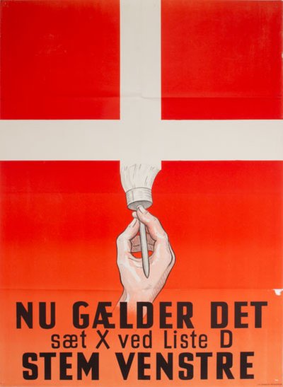 Stem Venstre original poster 