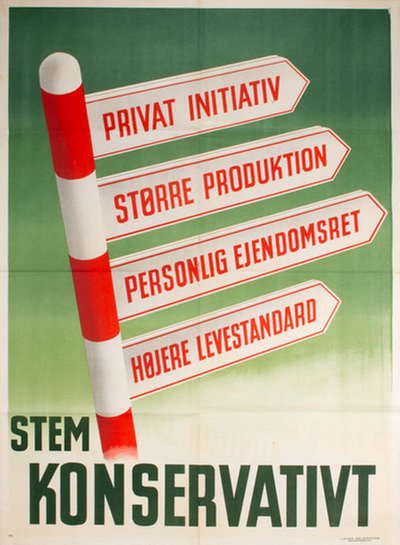 Stem konservativt original poster 