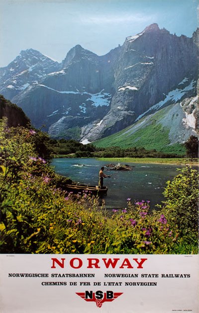 Norway Troll Wall original poster designed by Photo: Husmo-Foto
