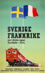 Sverige Frankrike tog
