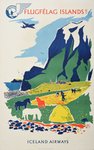 Iceland Airways Flugfelag Islands poster