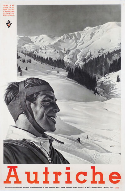 Original authentic vintage poster - Title: 'Austria Zell am See